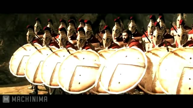 Энтузиаст воссоздал «300 спартанцев» в Skyrim (видео)